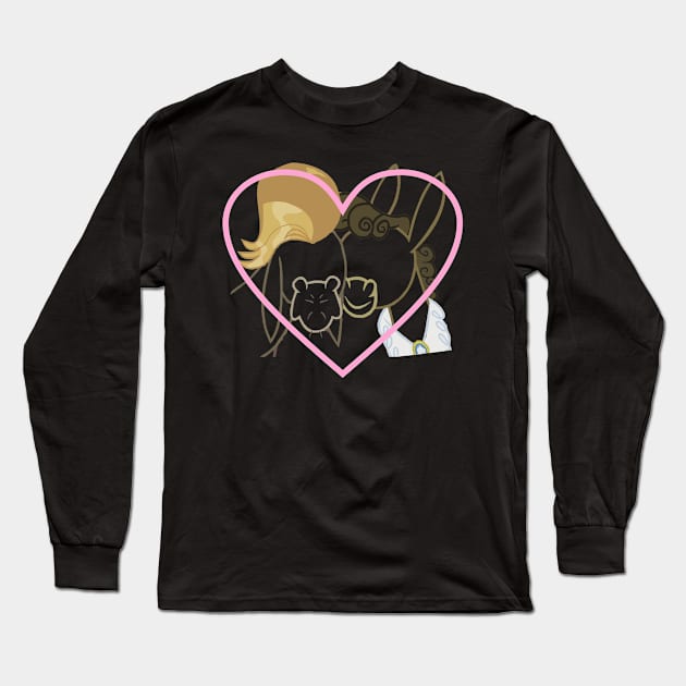 Cranky and Matilda - Love Long Sleeve T-Shirt by TaoOfMaud